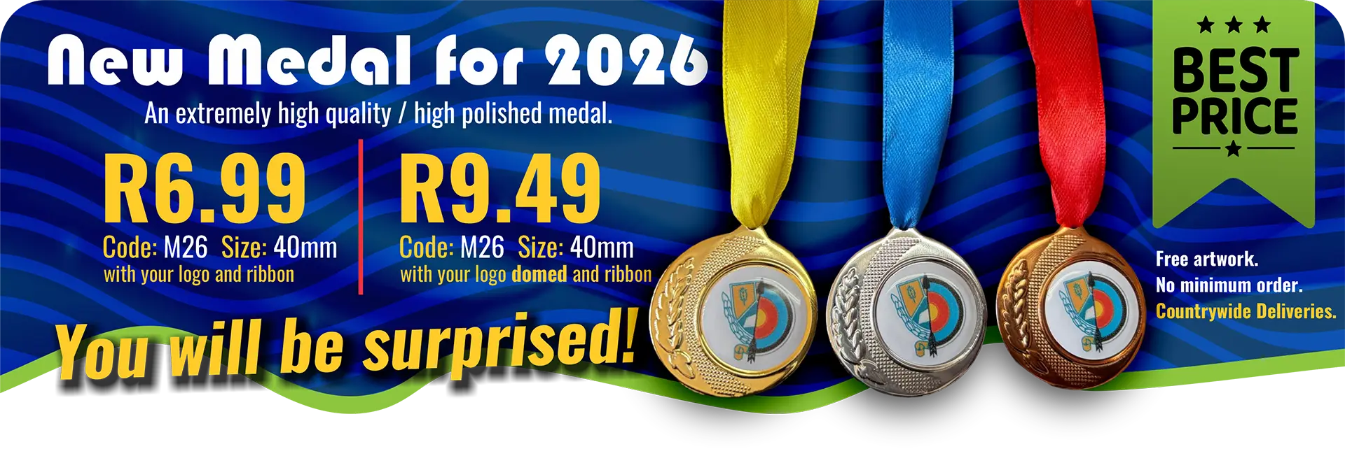 Medal with your logo