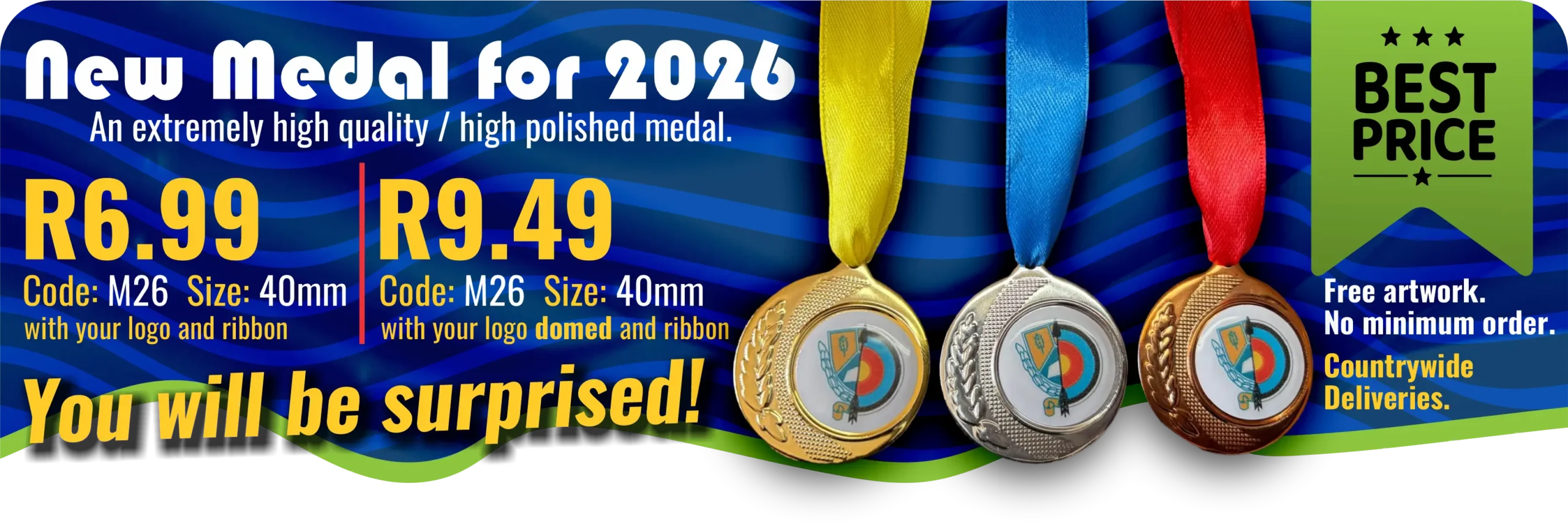 Medal with your logo